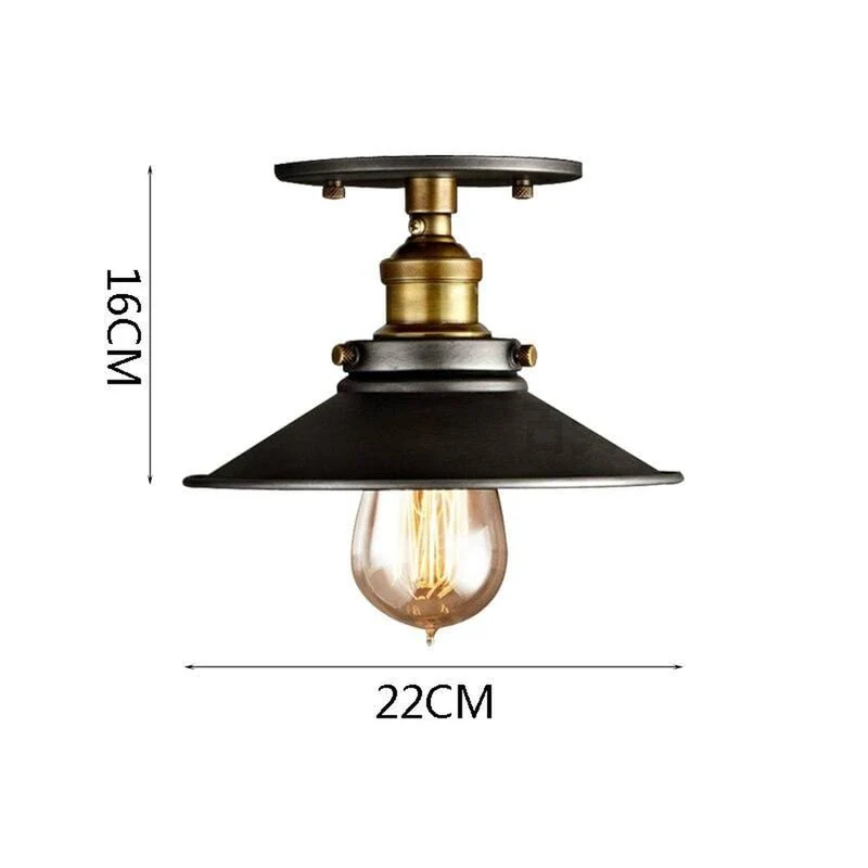 Lustre avec ampoule vintage