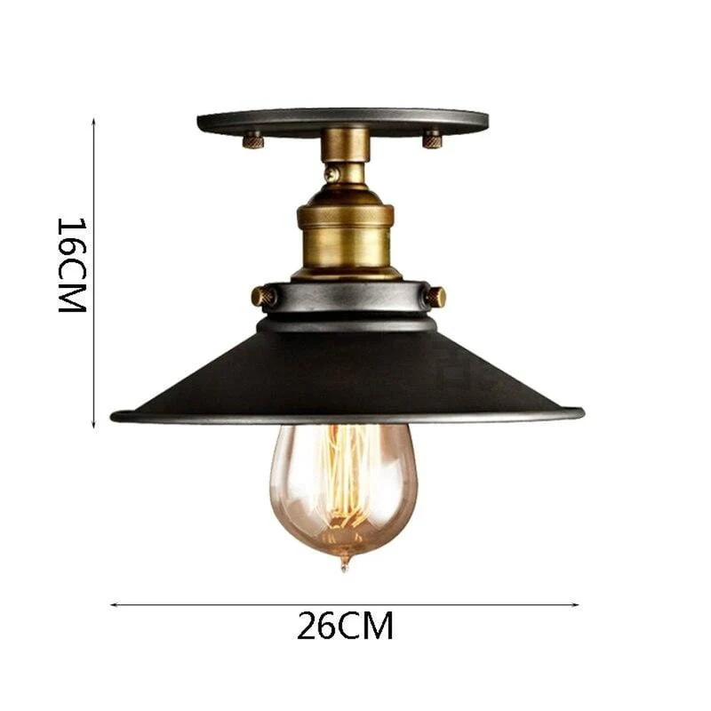 Lustre avec ampoule vintage