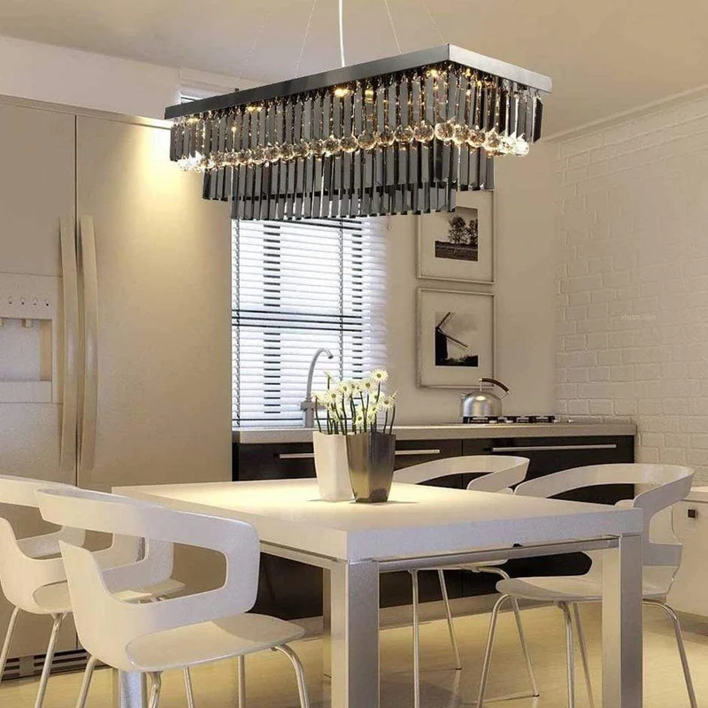 Lustre Cristal Noir