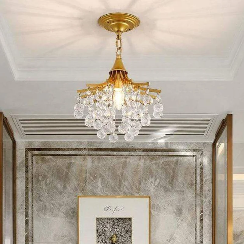 Lustre Cristal Plafonnier