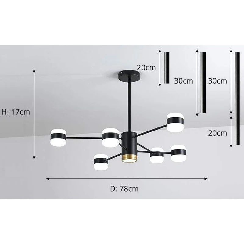 Lustre Moderne Massive