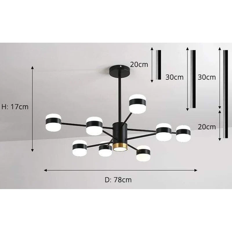 Lustre Moderne Massive