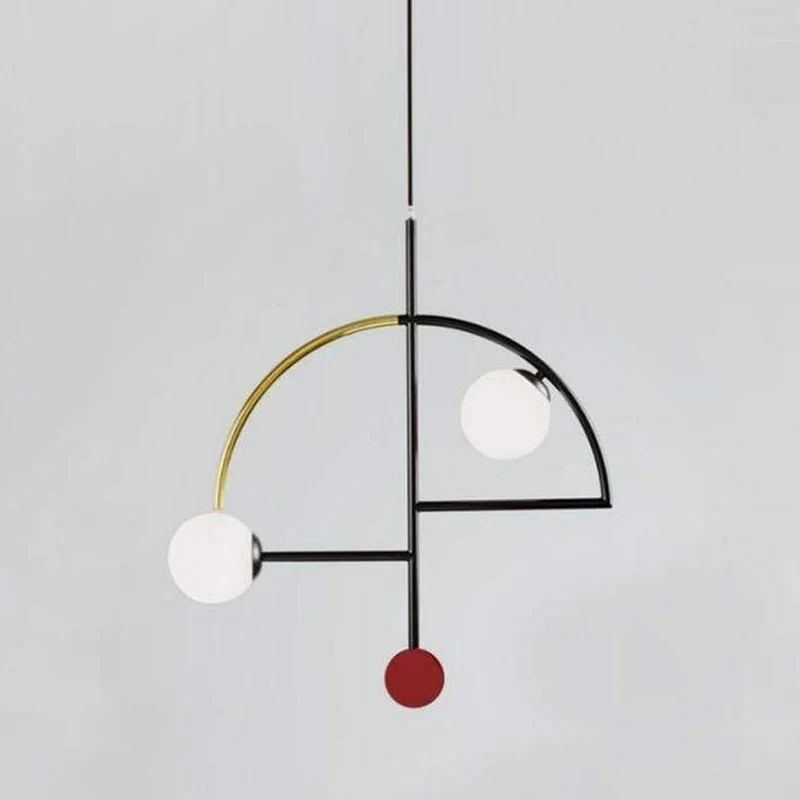 Lustre En Fer Moderne