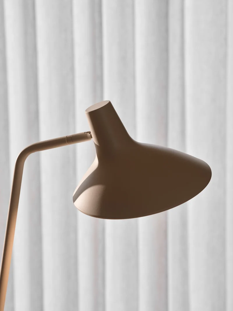 MAKOTO G9 SATIN KROM BORDLAMPE