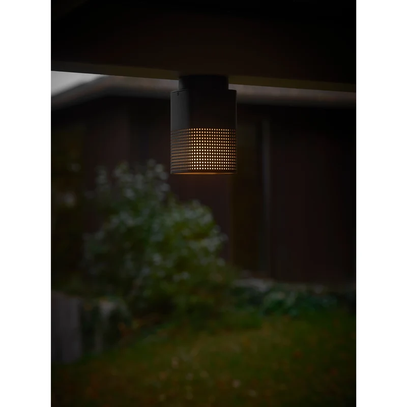 SIDARA SEASIDE SORT UDENDØRS LOFTSLAMPE
