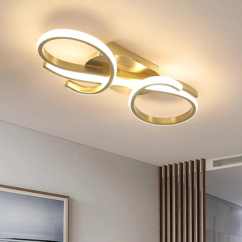 Plafonnier LED design pour salon