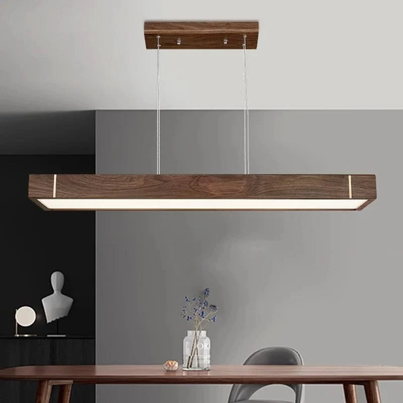 Suspension bois pour table a manger