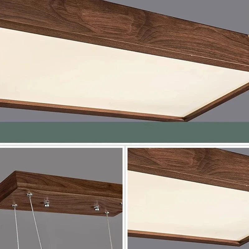Suspension bois pour table a manger