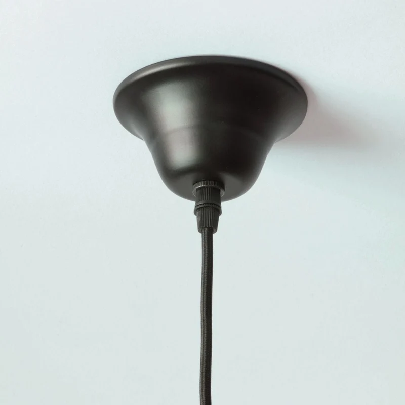 Petite suspension lampe retro verre