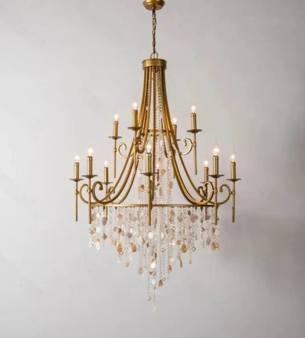 Lustre chandelier design chic