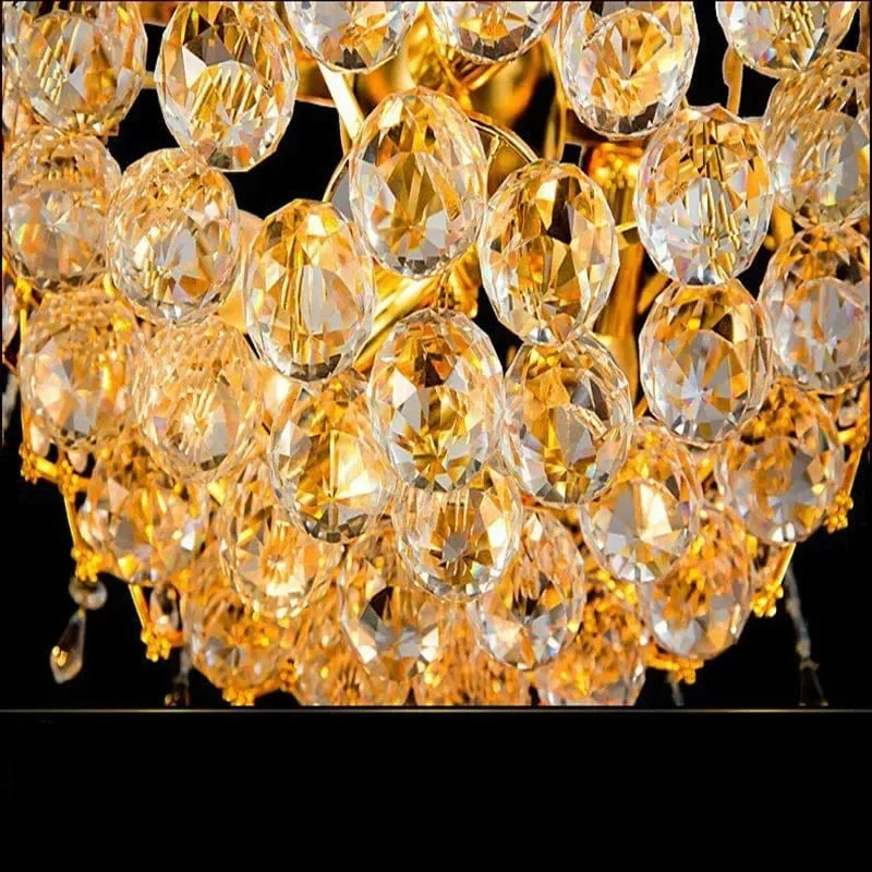 Suspension en cristal chic baroque