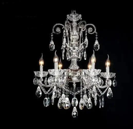 Lustre en cristal luxueux antique