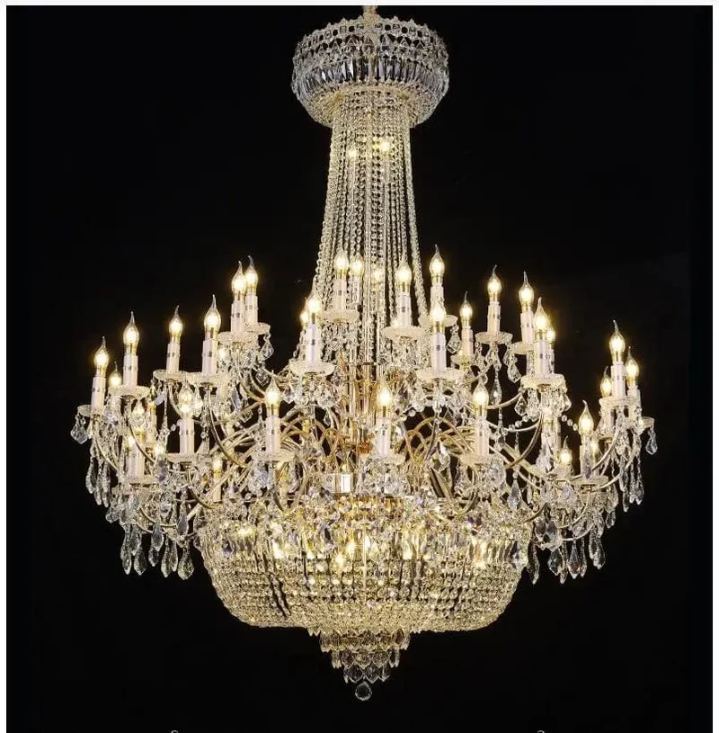 Grand Lustre Luxe pour Salon d'Hotel
