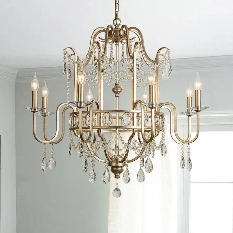 Lustre Chandelier en Argent