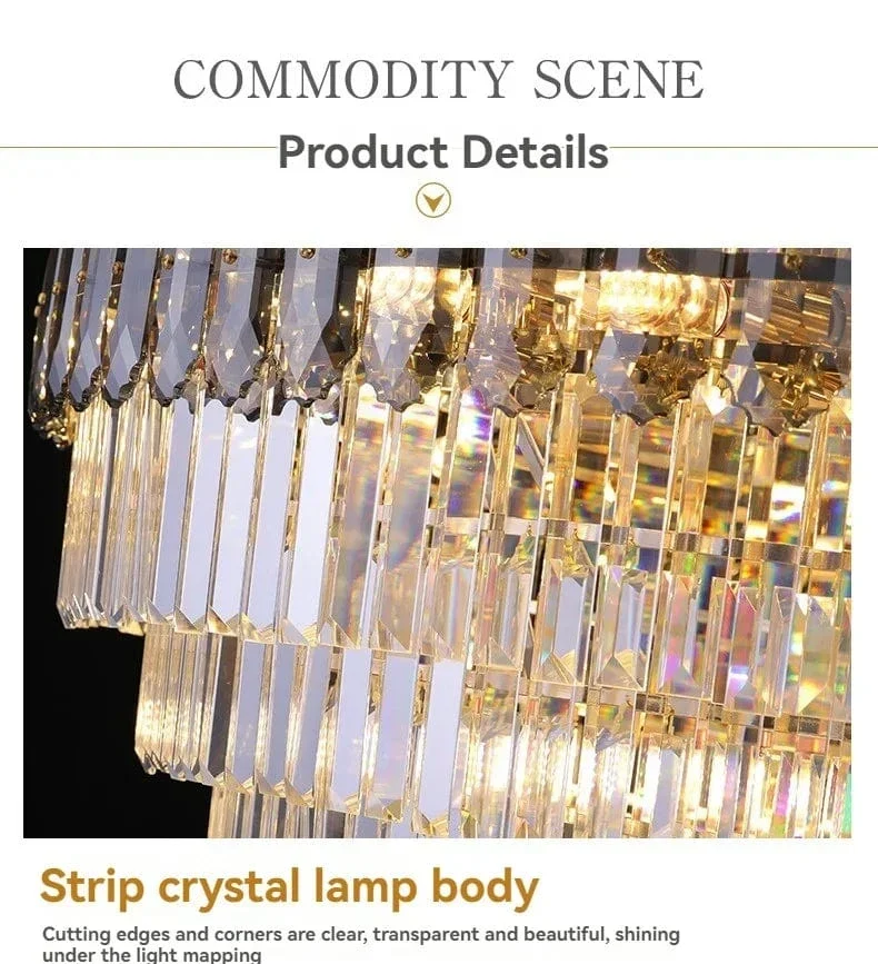 Lustre Cristal Geant Pour Salles