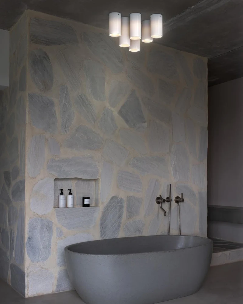 DCWéditions Tobo 100 Loftlampe - H25 Porcelæn