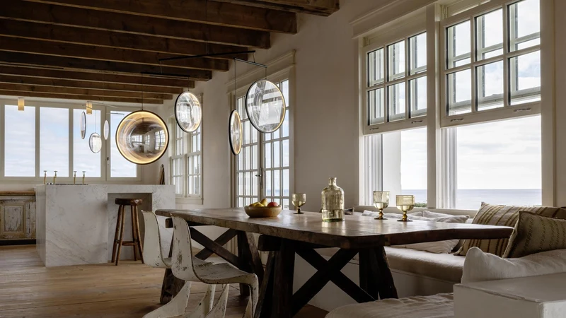 DCWéditions Tobo 100 Loftlampe - H21,5 Porcelæn