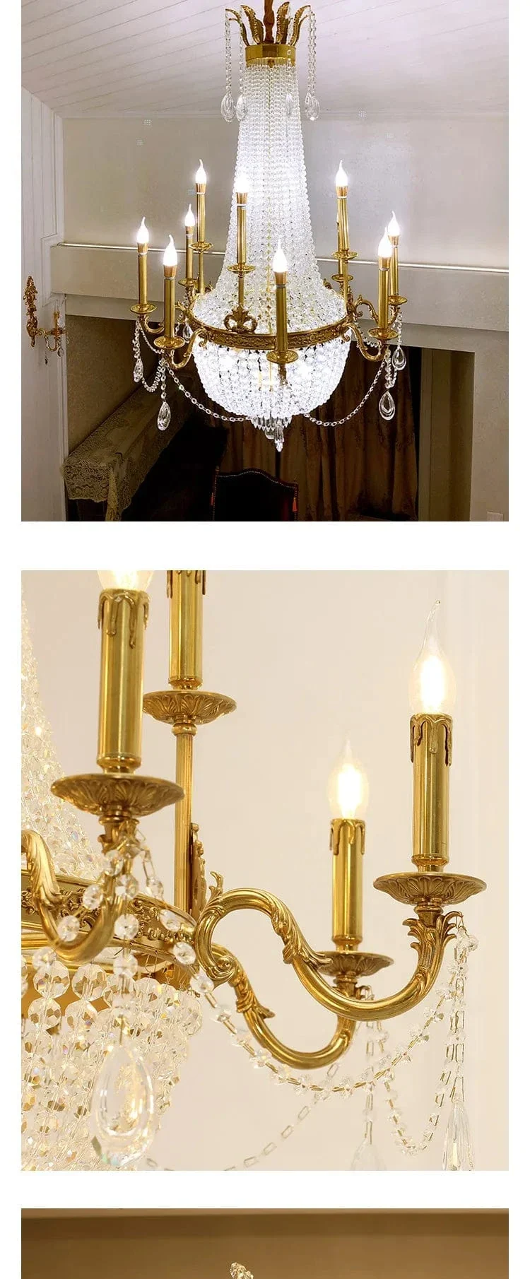 Grand Chandelier pour Grandes Salles