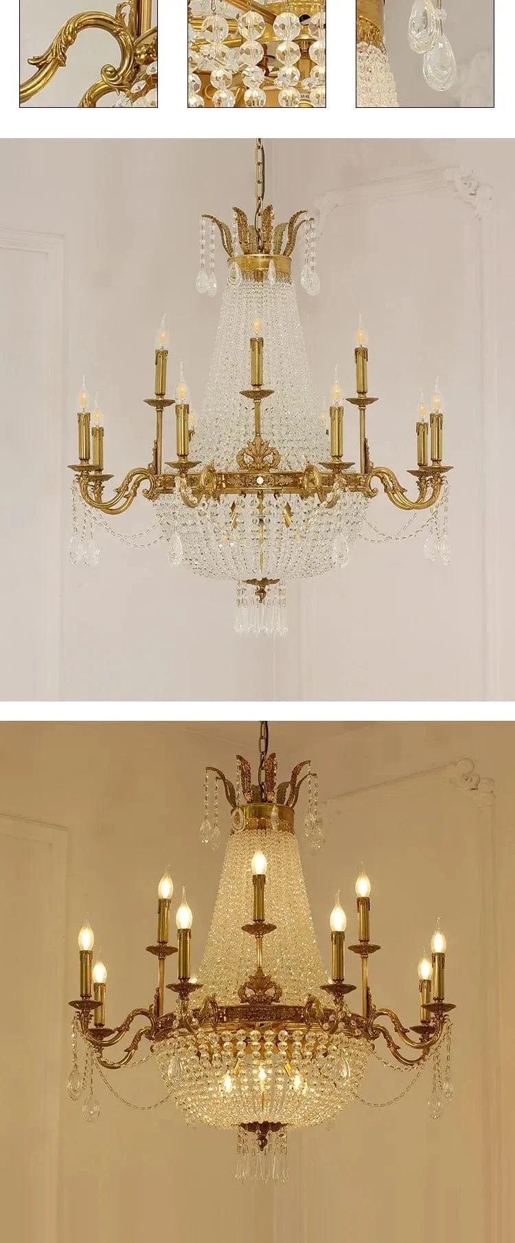 Grand Chandelier pour Grandes Salles