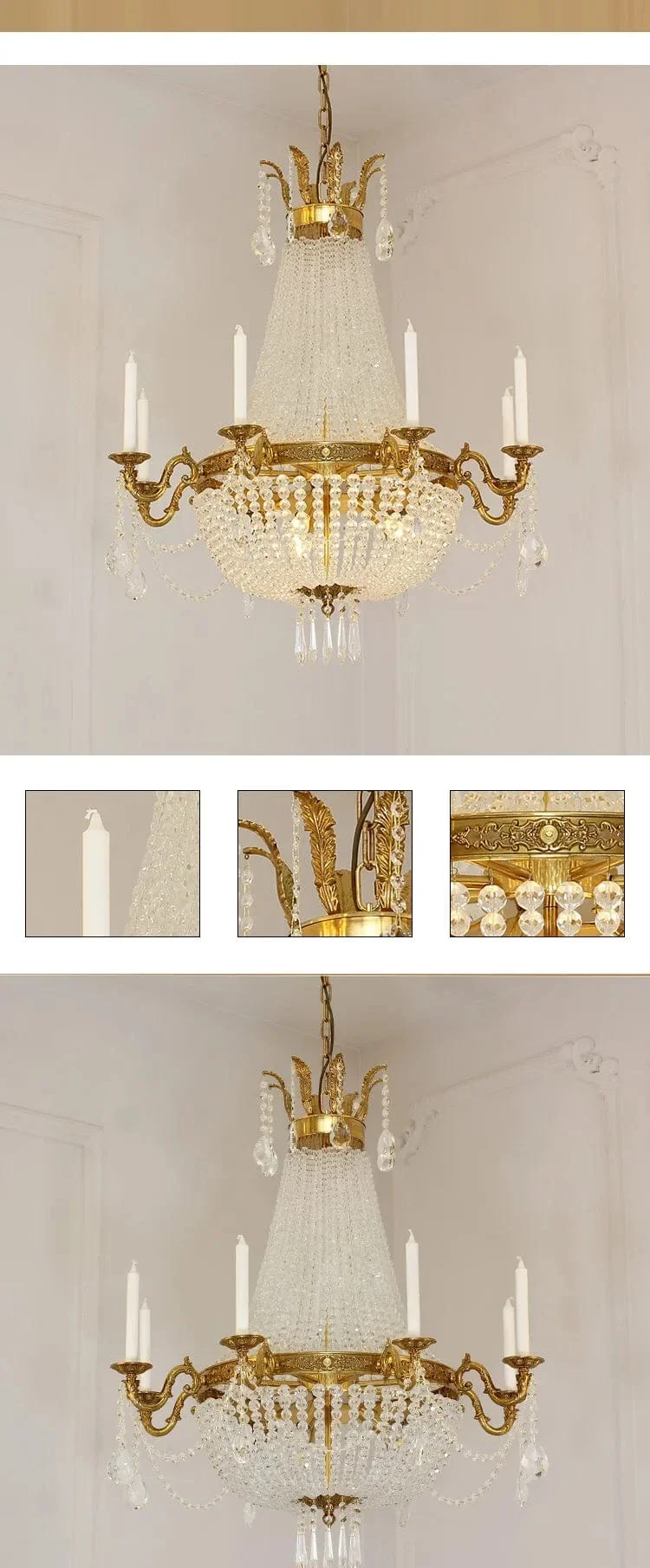 Grand Chandelier pour Grandes Salles