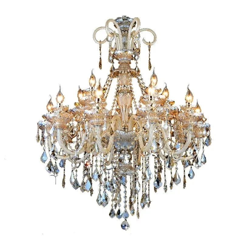 Lustre Chandelier Dore