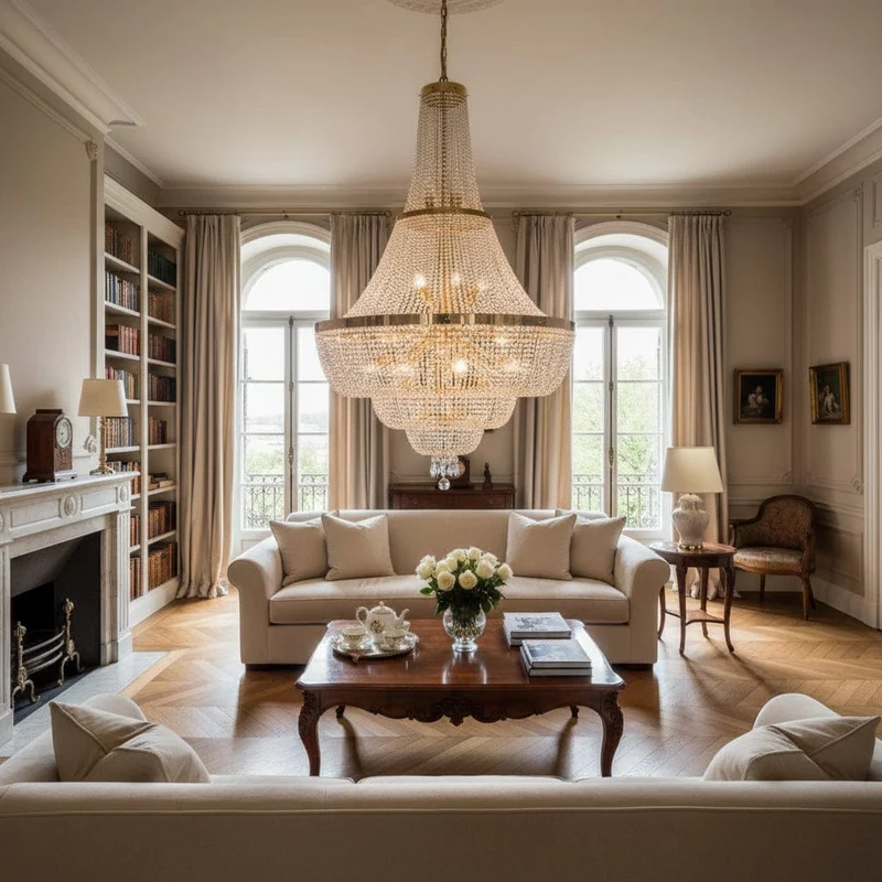 Grand Chandelier Luxe 110cm