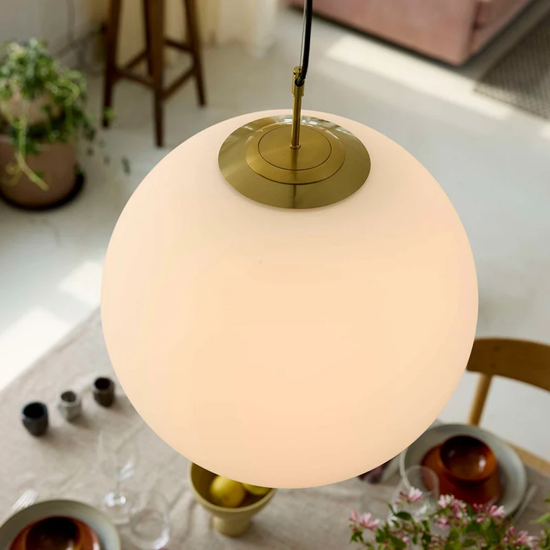 NORA CAFE PENDEL Ø50 OPAL/MESSING