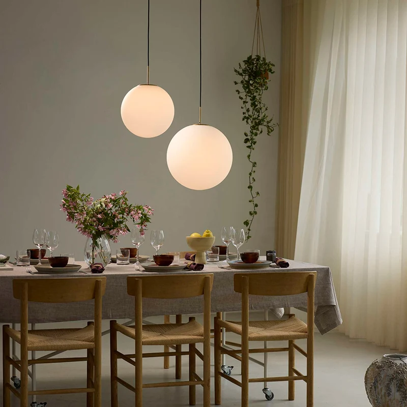 NORA CAFE PENDEL Ø30 OPAL/MESSING