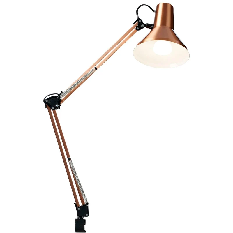 JENSEN ARKITEKTLAMPE BØRSTET KOBBER