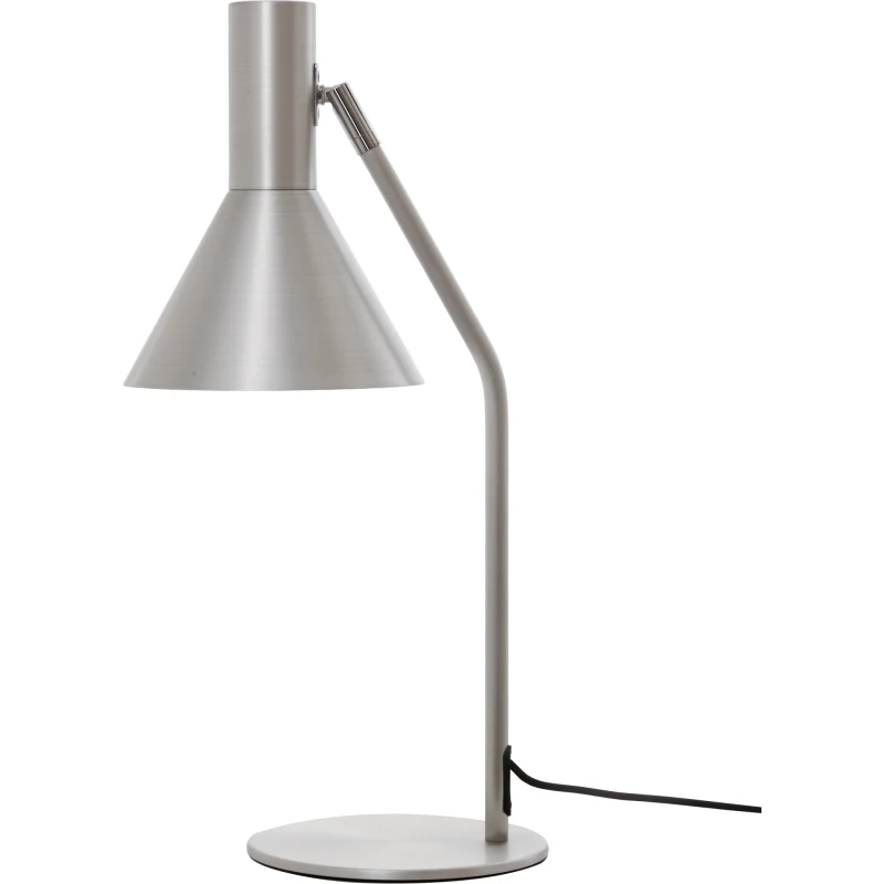 LYSS BORDLAMPE BØRSTET ALUMINIUM