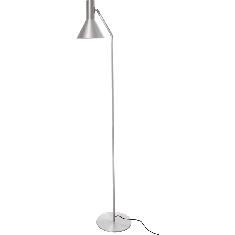 LYSS GULVLAMPE BØRSTET ALUMINIUM