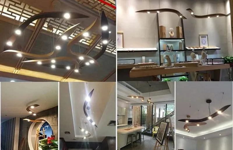 Luminaire Suspension Bois Pour Ilot