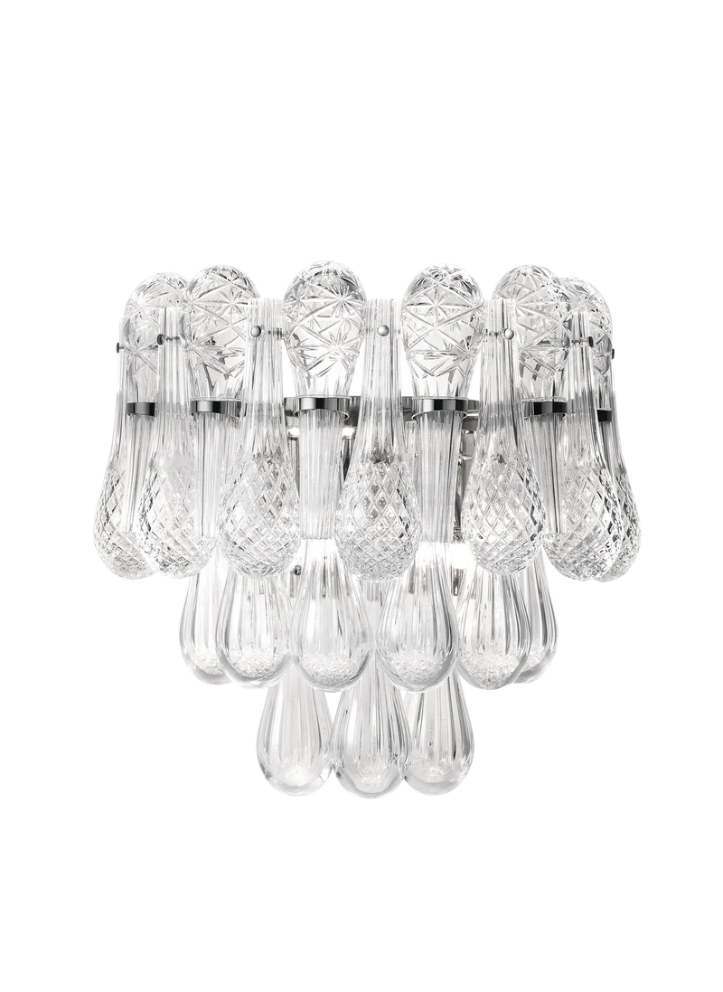 Luminaire mural italien cristal