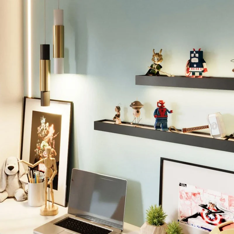 Applique murale LED etagere