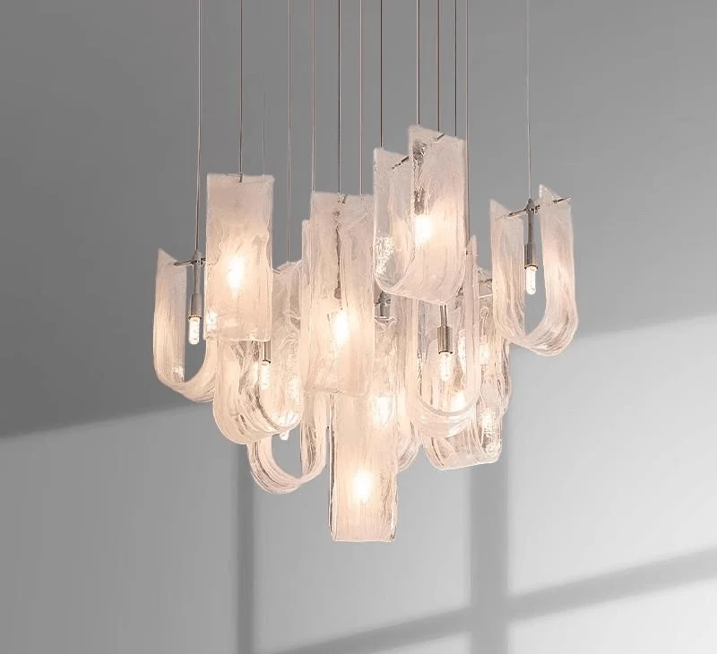 Suspension blanche LED Design