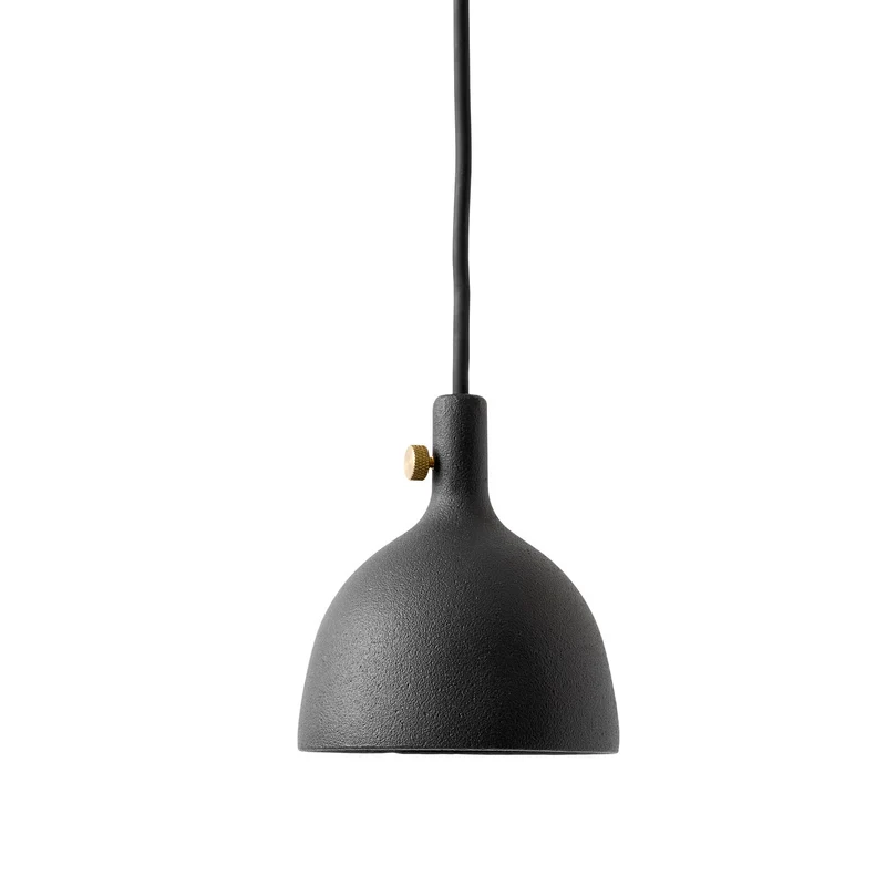 Menu Cast Pendel Shape 2 - Ø9 cm, Sort, G9