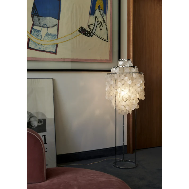 FUN 1STM GULVLAMPE KROM - VERPAN