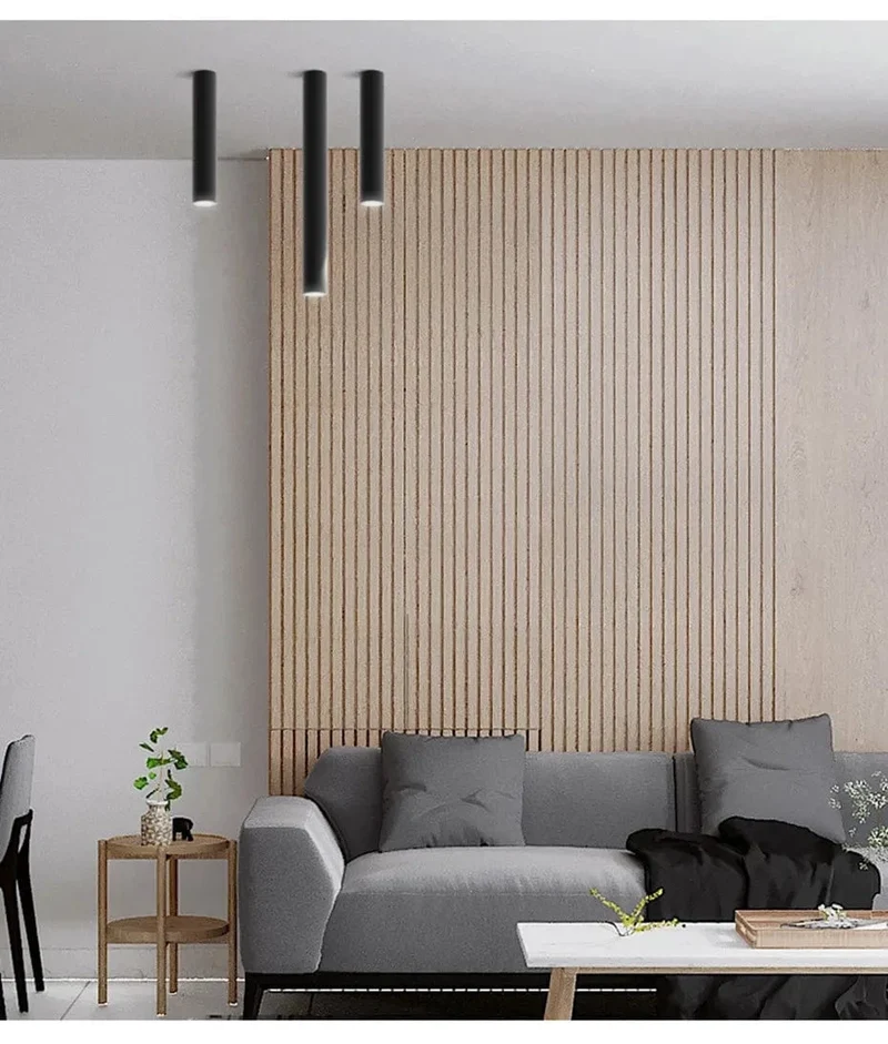 Plafonnier long tube LED
