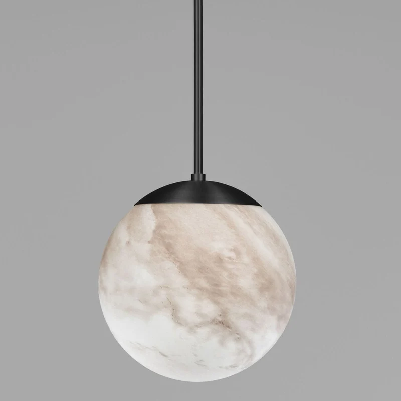 Suspension opale marbre