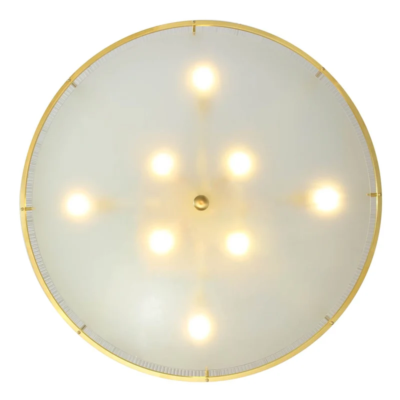 Lustre plafonnier rond