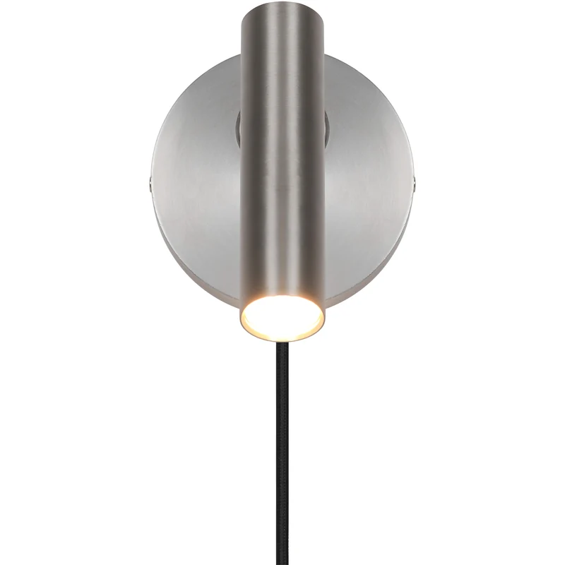 MAKOTO G9 SATIN KROM VÆGLAMPE
