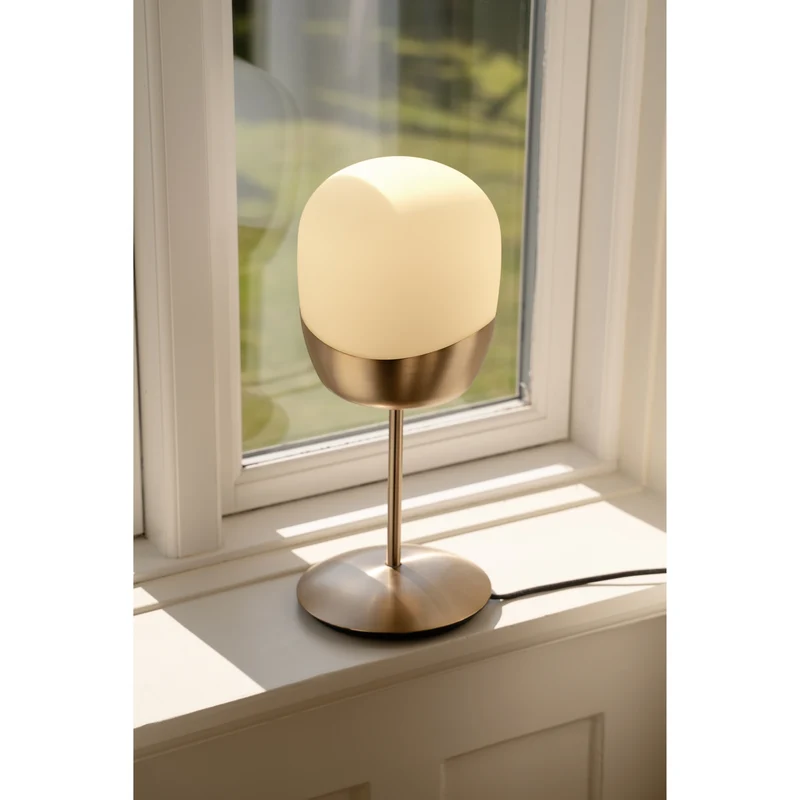 SPRING GLAS BORDLAMPE