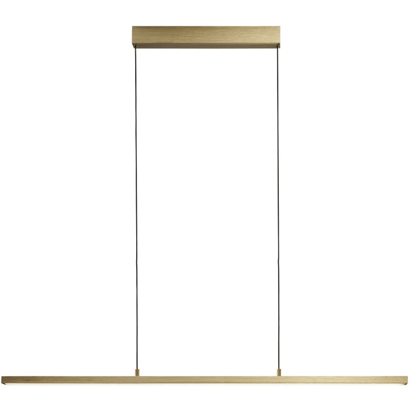 SLIM LANGBORDSPENDEL L120 MESSING LED 2700/3000 K