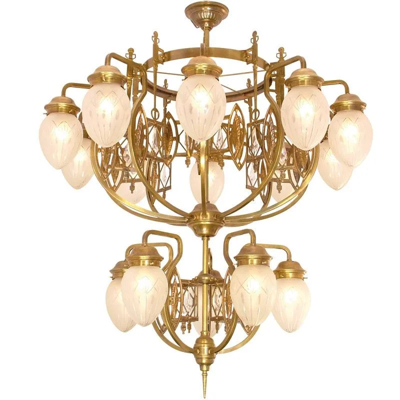 Chandelier Art Nouveau