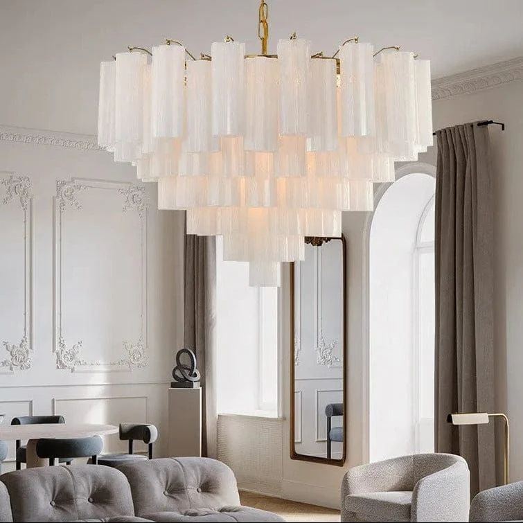 Lustre Design en Verre pour Salon