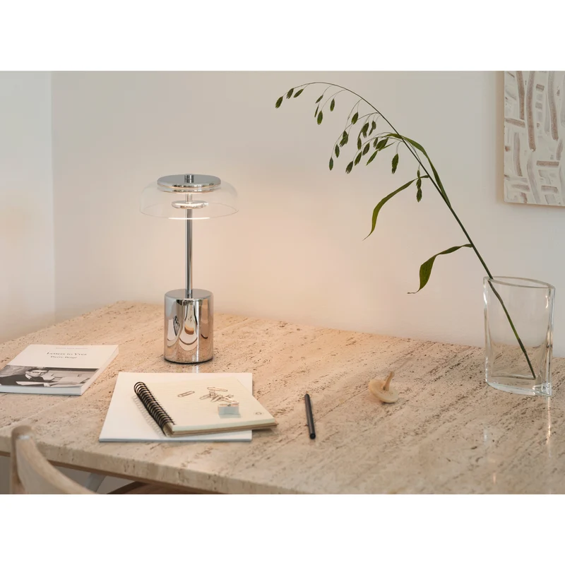 BLOSSI MINI PORTABLE NORDIC KROM/KLAR LED