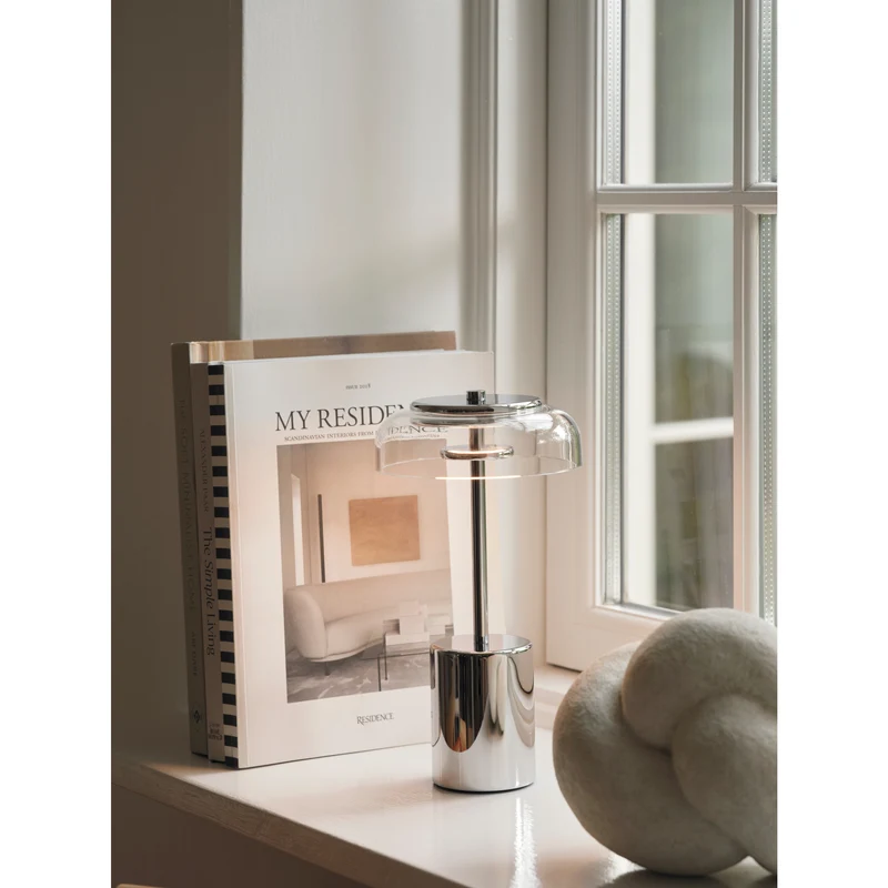 BLOSSI MINI PORTABLE NORDIC KROM/KLAR LED