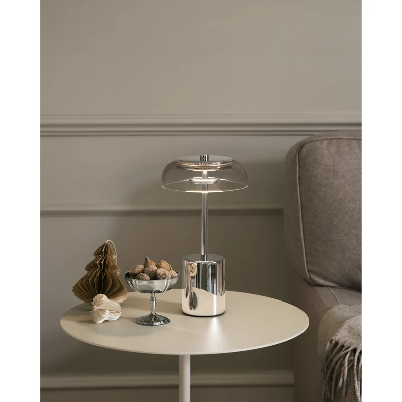 BLOSSI MINI PORTABLE NORDIC KROM/KLAR LED