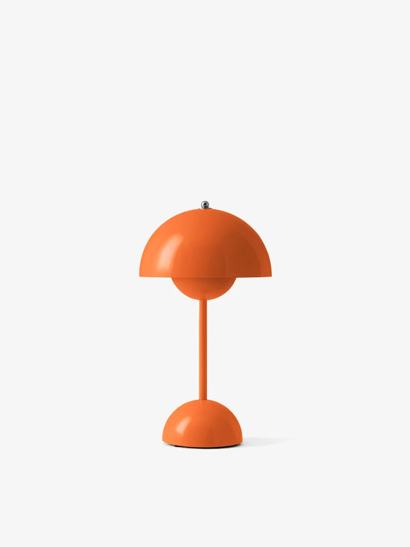 FLOWERPOT VP9 - PORTABLE BORDLAMPE- ZESTY ORANGE