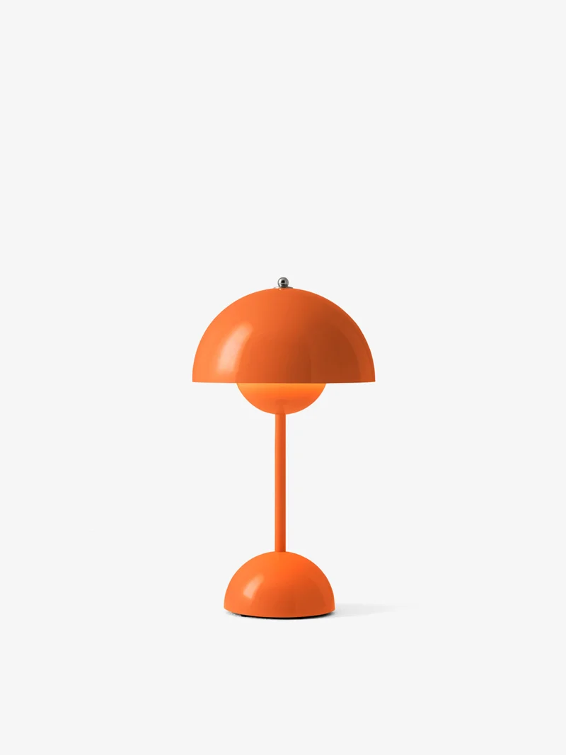 FLOWERPOT VP9 - PORTABLE BORDLAMPE- ZESTY ORANGE